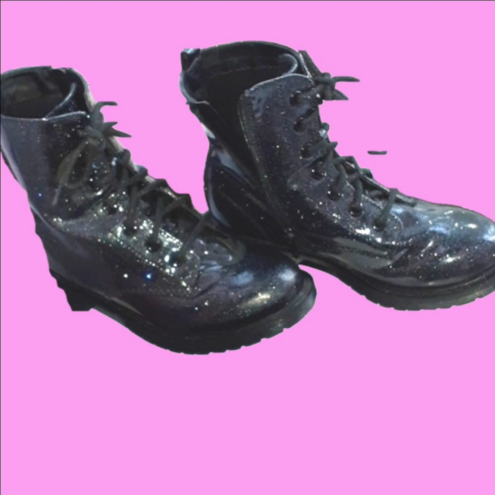 Sz 2 (EU 33½)  Very SPARKLY BOOTS!